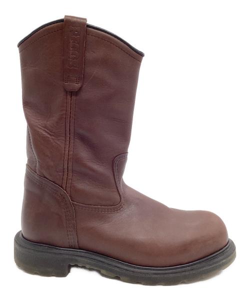 RED WING（レッドウィング）RED WING (レッドウィング) ペコスブーツ ブラウン サイズ:9の古着・服飾アイテム