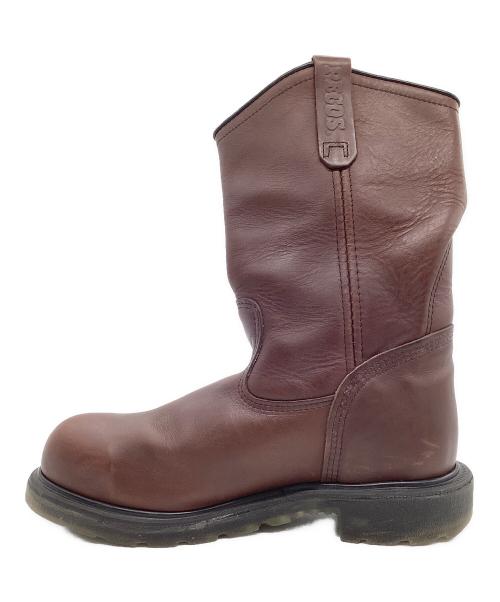 RED WING（レッドウィング）RED WING (レッドウィング) ペコスブーツ ブラウン サイズ:9の古着・服飾アイテム