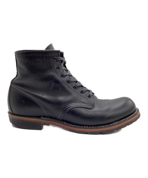 RED WING（レッドウィング）RED WING (レッドウィング) BECKMAN ROUND BOOTS ブラック サイズ:7.5の古着・服飾アイテム