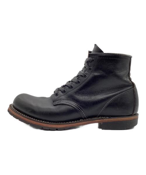 RED WING（レッドウィング）RED WING (レッドウィング) BECKMAN ROUND BOOTS ブラック サイズ:7.5の古着・服飾アイテム