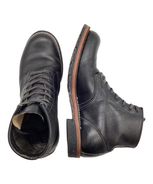 RED WING（レッドウィング）RED WING (レッドウィング) BECKMAN ROUND BOOTS ブラック サイズ:7.5の古着・服飾アイテム