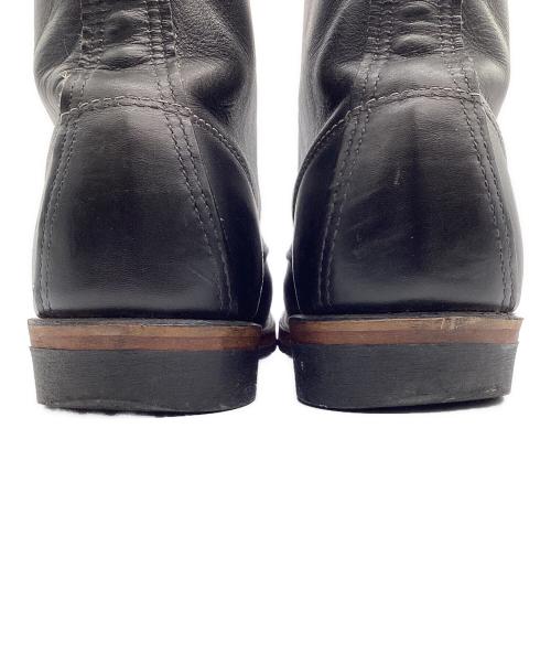 RED WING（レッドウィング）RED WING (レッドウィング) BECKMAN ROUND BOOTS ブラック サイズ:7.5の古着・服飾アイテム
