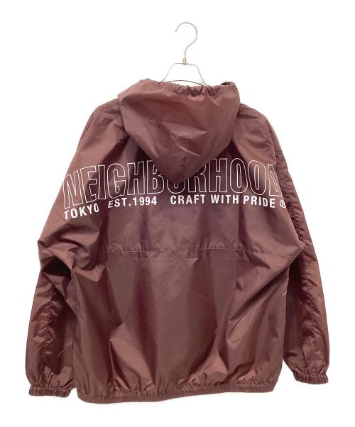 NEIGHBORHOOD（ネイバーフッド）NEIGHBORHOOD (ネイバーフッド) ANORAK JACKET バーガンディー サイズ:Lの古着・服飾アイテム