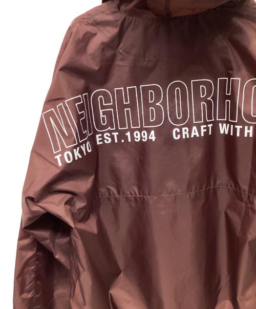 NEIGHBORHOOD（ネイバーフッド）NEIGHBORHOOD (ネイバーフッド) ANORAK JACKET バーガンディー サイズ:Lの古着・服飾アイテム