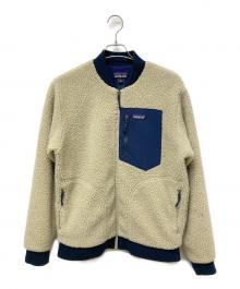 Patagonia（パタゴニア）の古着「レトロX ボンバージャケット」｜ネイビー×アイボリー