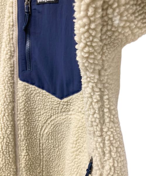 Patagonia（パタゴニア）Patagonia (パタゴニア) レトロX ボンバージャケット ネイビー×アイボリー サイズ:Mの古着・服飾アイテム