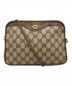 GUCCIグッチ）の古着「GG ショルダーバッグ」｜ベージュ