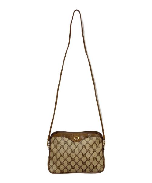 GUCCI（グッチ）GUCCI (グッチ) GG ショルダーバッグ ベージュの古着・服飾アイテム