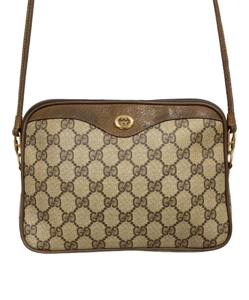 GUCCI（グッチ）GUCCI (グッチ) GG ショルダーバッグ ベージュの古着・服飾アイテム