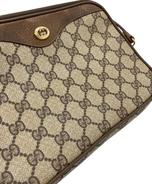 GUCCI（グッチ）GUCCI (グッチ) GG ショルダーバッグ ベージュの古着・服飾アイテム