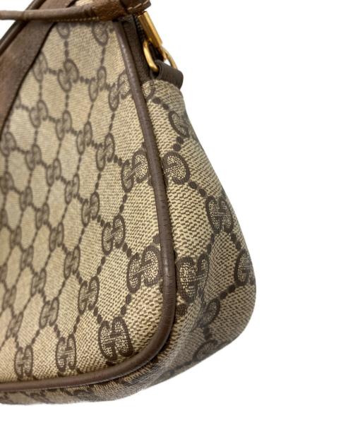 GUCCI（グッチ）GUCCI (グッチ) GG ショルダーバッグ ベージュの古着・服飾アイテム