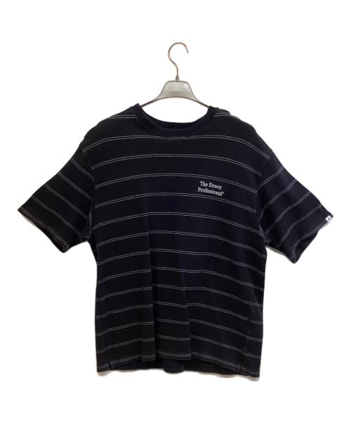 The Ennoy Professional（ザ エンノイ プロフェッショナル）The Ennoy Professional (ザ エンノイ プロフェッショナル) ボーダーTシャツ ブラック サイズ:XLの古着・服飾アイテム