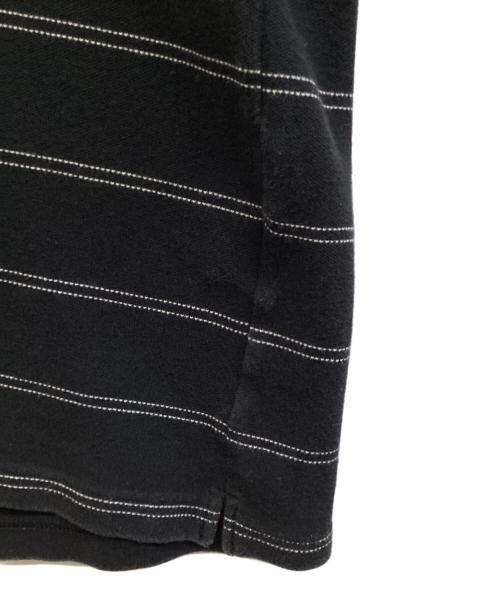 The Ennoy Professional（ザ エンノイ プロフェッショナル）The Ennoy Professional (ザ エンノイ プロフェッショナル) ボーダーTシャツ ブラック サイズ:XLの古着・服飾アイテム