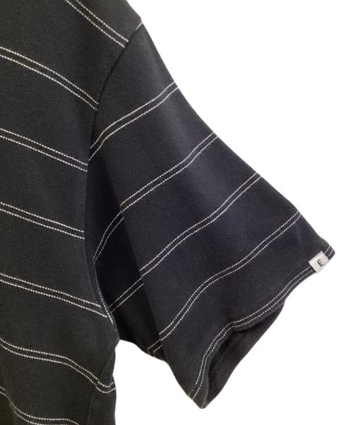 The Ennoy Professional（ザ エンノイ プロフェッショナル）The Ennoy Professional (ザ エンノイ プロフェッショナル) ボーダーTシャツ ブラック サイズ:XLの古着・服飾アイテム