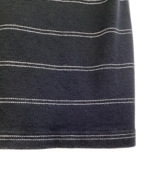 The Ennoy Professional（ザ エンノイ プロフェッショナル）The Ennoy Professional (ザ エンノイ プロフェッショナル) ボーダーTシャツ ブラック サイズ:XLの古着・服飾アイテム