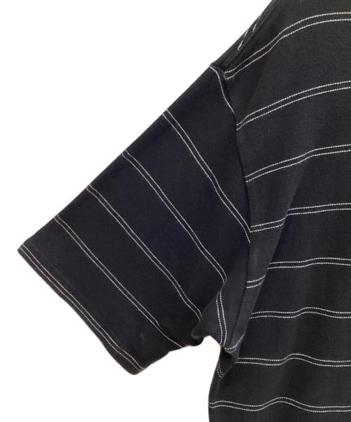 The Ennoy Professional（ザ エンノイ プロフェッショナル）The Ennoy Professional (ザ エンノイ プロフェッショナル) ボーダーTシャツ ブラック サイズ:XLの古着・服飾アイテム