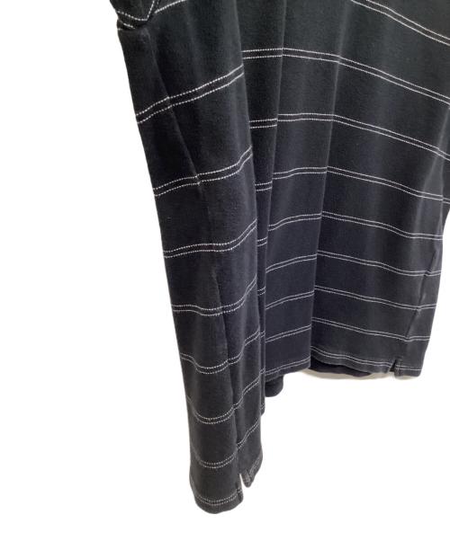 The Ennoy Professional（ザ エンノイ プロフェッショナル）The Ennoy Professional (ザ エンノイ プロフェッショナル) ボーダーTシャツ ブラック サイズ:XLの古着・服飾アイテム