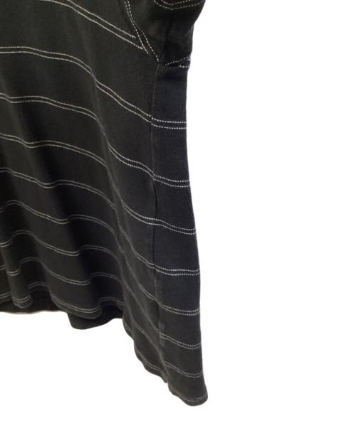 The Ennoy Professional（ザ エンノイ プロフェッショナル）The Ennoy Professional (ザ エンノイ プロフェッショナル) ボーダーTシャツ ブラック サイズ:XLの古着・服飾アイテム