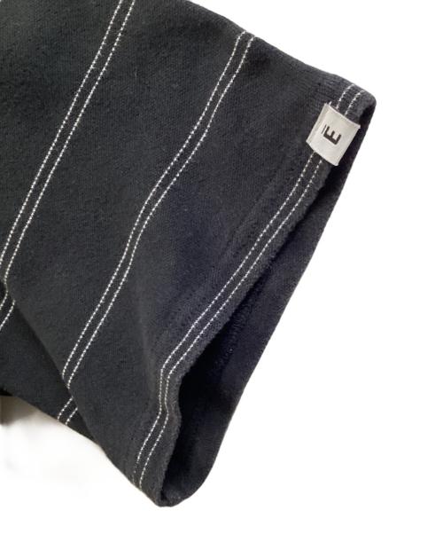 The Ennoy Professional（ザ エンノイ プロフェッショナル）The Ennoy Professional (ザ エンノイ プロフェッショナル) ボーダーTシャツ ブラック サイズ:XLの古着・服飾アイテム