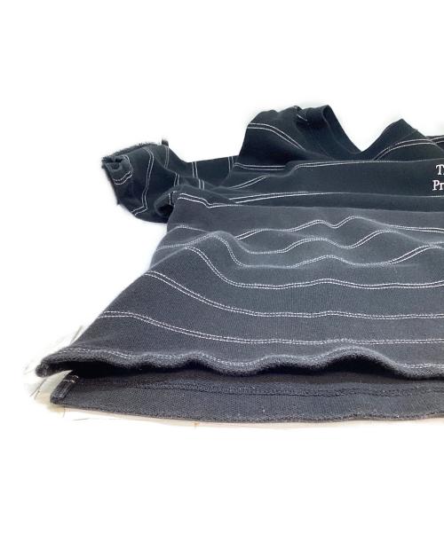 The Ennoy Professional（ザ エンノイ プロフェッショナル）The Ennoy Professional (ザ エンノイ プロフェッショナル) ボーダーTシャツ ブラック サイズ:XLの古着・服飾アイテム