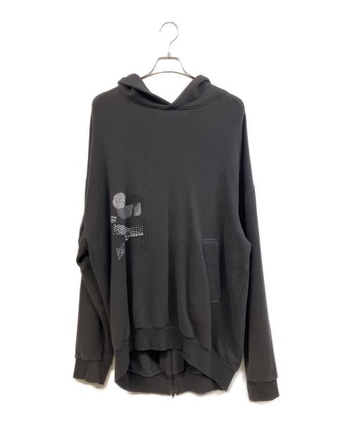 Y's（ワイズ）Y's (ワイズ) BACK OPEN HOODY ブラック サイズ:Sの古着・服飾アイテム