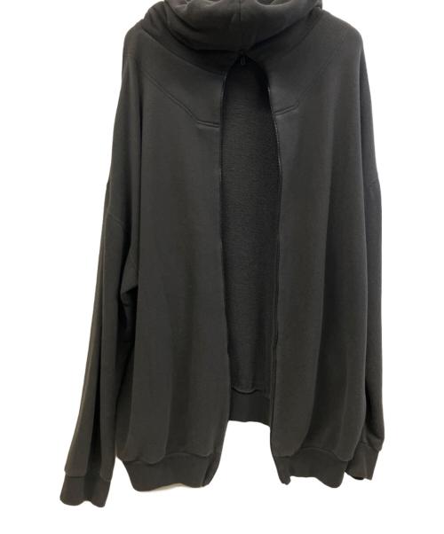 Y's（ワイズ）Y's (ワイズ) BACK OPEN HOODY ブラック サイズ:Sの古着・服飾アイテム