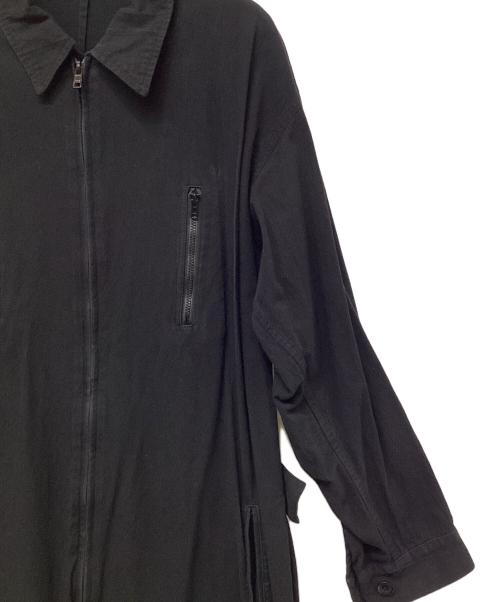 Y's（ワイズ）Y's (ワイズ) DYED SERGE JUMPSUIT ブラック サイズ:2の古着・服飾アイテム