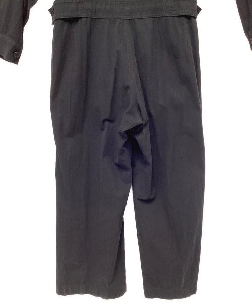Y's（ワイズ）Y's (ワイズ) DYED SERGE JUMPSUIT ブラック サイズ:2の古着・服飾アイテム