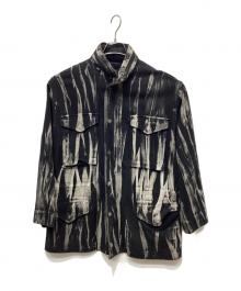 Y's（ワイズ）の古着「M65オーバーフィールドジャケット」｜ブラック×グレー