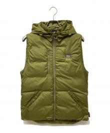 muta MARINE（ムータマリン）の古着「ゴルフダウンベスト」｜カーキ