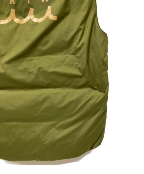 muta MARINE（ムータマリン）muta MARINE (ムータマリン) ゴルフダウンベスト カーキ サイズ:Mの古着・服飾アイテム