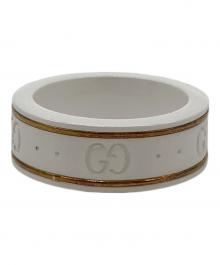 GUCCI（グッチ）の古着「アイコンホワイトジルコニアパウダーリング」