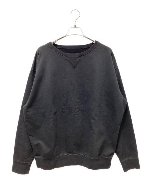 Maison Margiela（メゾンマルジェラ）Maison Margiela (メゾンマルジェラ) フロント刺繍ナンバリングスウェット チャコールグレー サイズ:Mの古着・服飾アイテム