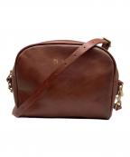 vascoヴァスコ）の古着「LEATHER OFFICER POUCH BAG(レザーオフィサーポーチバッグ）」｜キャメル