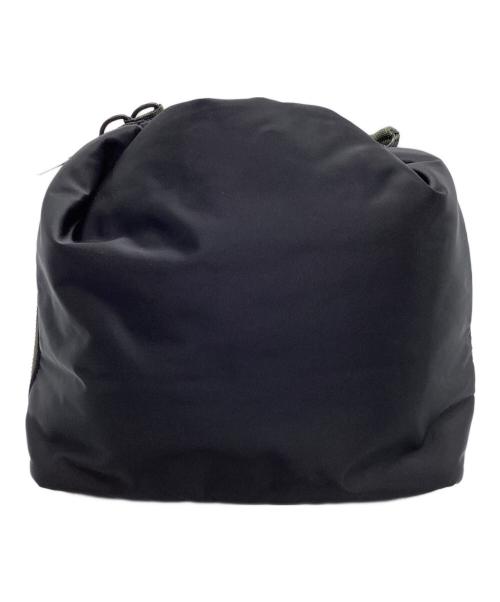 PORTER（ポーター）PORTER (ポーター) 2WAY TOOL BAG(L) ブラック×グリーンの古着・服飾アイテム