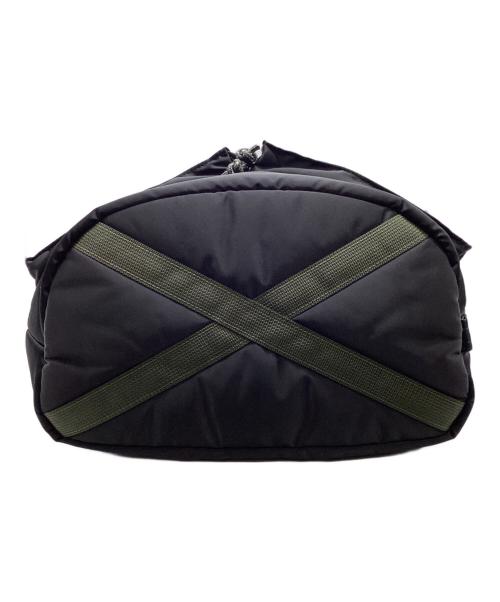 PORTER（ポーター）PORTER (ポーター) 2WAY TOOL BAG(L) ブラック×グリーンの古着・服飾アイテム