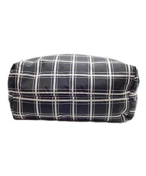 MARNI（マルニ）MARNI (マルニ) Check Padded Nylon Tote Bag ブラックの古着・服飾アイテム