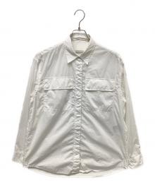 MONCLER（モンクレール）の古着「フロントビッグポケット長袖シャツ」｜ホワイト