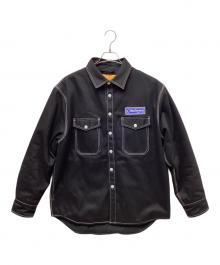 CHALLENGER（チャレンジャー）の古着「DENIM LINING SHIRT」｜ブラック