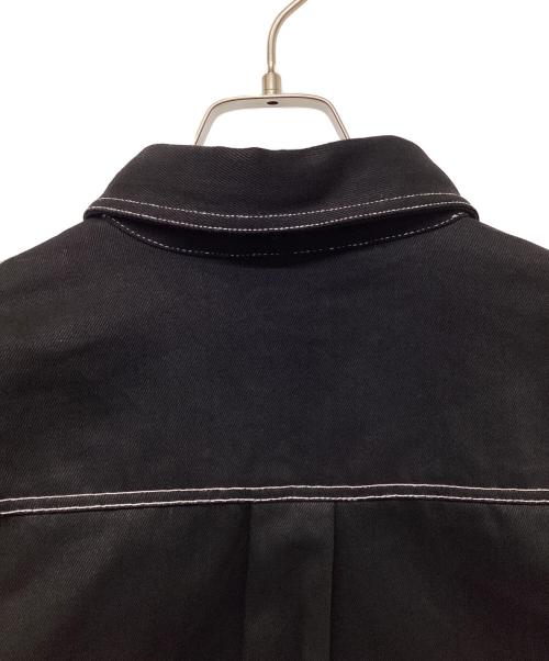 CHALLENGER（チャレンジャー）CHALLENGER (チャレンジャー) DENIM LINING SHIRT ブラック サイズ:Lの古着・服飾アイテム