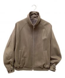 ssstein（シュタイン）の古着「MELTON ZIP UP BLOUSON」｜ブラウン
