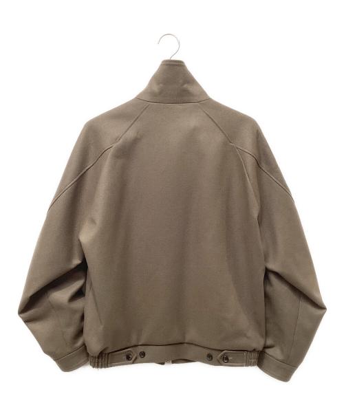 ssstein（シュタイン）ssstein (シュタイン) MELTON ZIP UP BLOUSON ブラウン サイズ:Sの古着・服飾アイテム