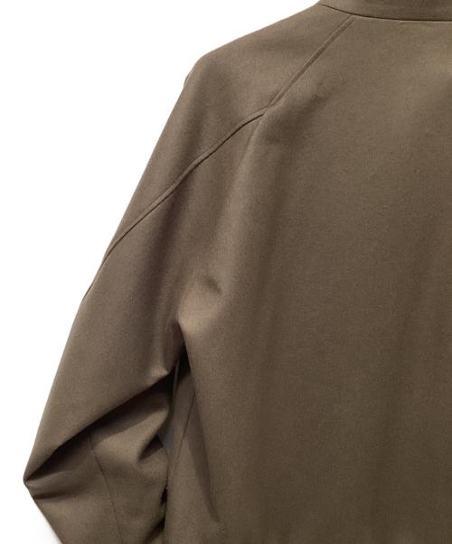 ssstein（シュタイン）ssstein (シュタイン) MELTON ZIP UP BLOUSON ブラウン サイズ:Sの古着・服飾アイテム