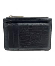 GUCCI（グッチ）の古着「GGエンボス フラグメントケース」｜ブラック