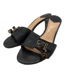 LOUIS VUITTON（ルイ ヴィトン）の古着「ミュール」｜ブラック