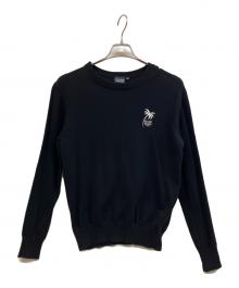 muta MARINE（ムータマリン）の古着「セーター」｜ブラック