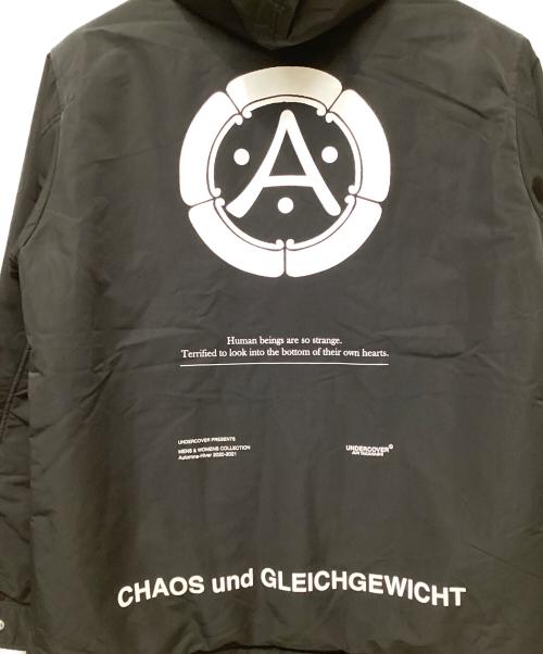 UNDERCOVER（アンダーカバー）UNDERCOVER (アンダーカバー) MEMORY WEATHER COACH JACKET ブラック サイズ:4の古着・服飾アイテム