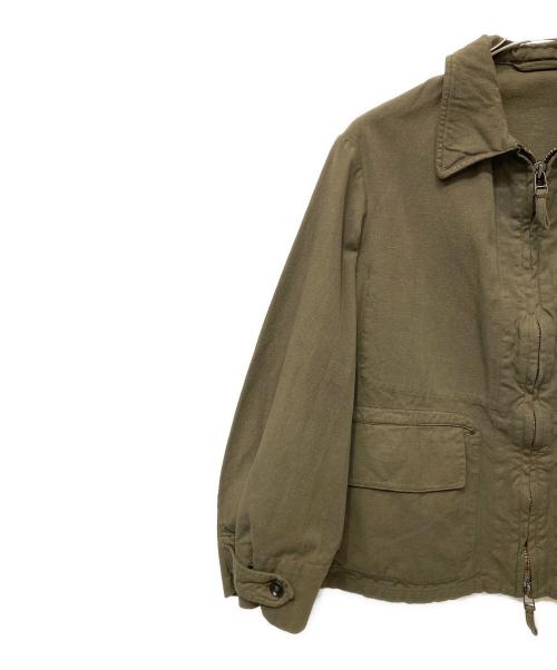 45rpm（45アールピーエム）45rpm (45アールピーエム) 高密度ダックブルゾン グリーン サイズ:2の古着・服飾アイテム