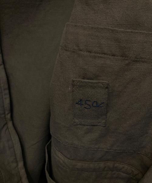 45rpm（45アールピーエム）45rpm (45アールピーエム) 高密度ダックブルゾン グリーン サイズ:2の古着・服飾アイテム