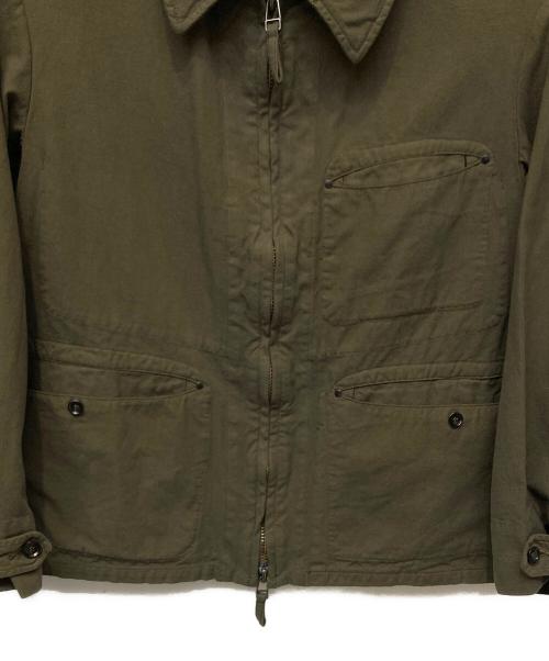 45rpm（45アールピーエム）45rpm (45アールピーエム) 高密度ダックブルゾン グリーン サイズ:2の古着・服飾アイテム